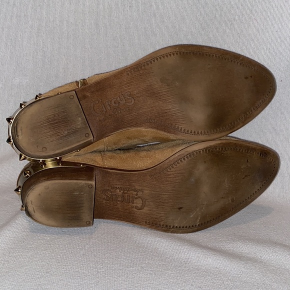 Circus By Sam Edelman Holt Tan Ankle Boot Size 9.5 - Picture 6 of 8
